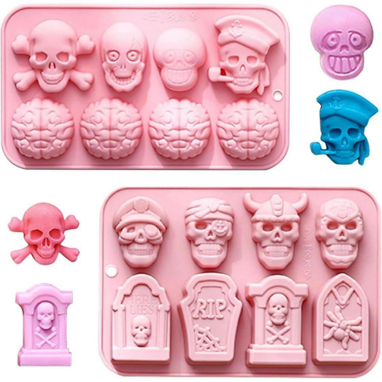 SILIKONFORM Halloween 2-teiliges Set - Rosa, Kunststoff (13.2/2.3/19.8cm)