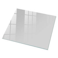 GLASPLATTE 80x60 cm – Modisches Grau - Gelb, Glas (0.4/80/60cm) - ArtPrintCave