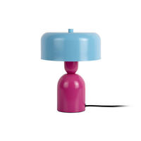 TISCHLAMPE Double Funky 19/19/24 cm - Pink, Metall (19/19/24cm) - Leitmotiv