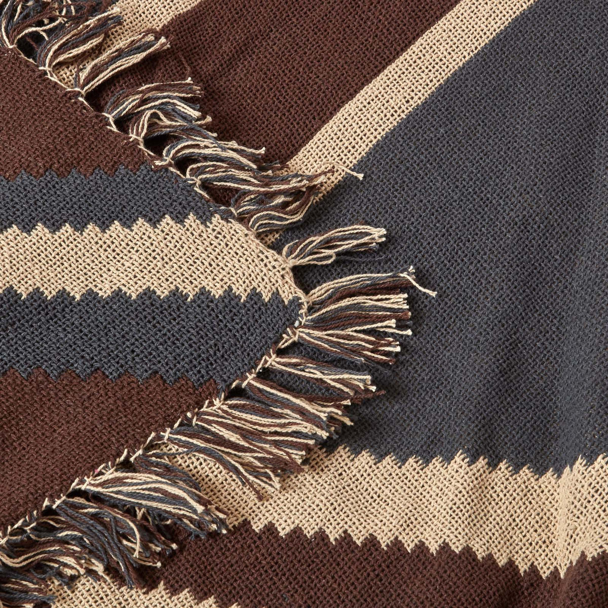 ÜBERWURF 150/200 cm mit Union Jack im Vintage-Look - Dunkelblau, Textil (150/200cm) - Homescapes