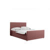 BOXBETT mit Bettkasten Matratze Topper LATINO stoff Velvet 200x200 cm Rosa H2-Pocket - Rosa, Holz/Holzwerkstoff (200/200cm) - Kaiser Möbel