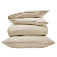 MAKOSATIN BETTWÄSCHE Nightlife Deluxe aus Baumwolle 155 x 220 cm - Beige, Textil (135/200cm) - Butlers