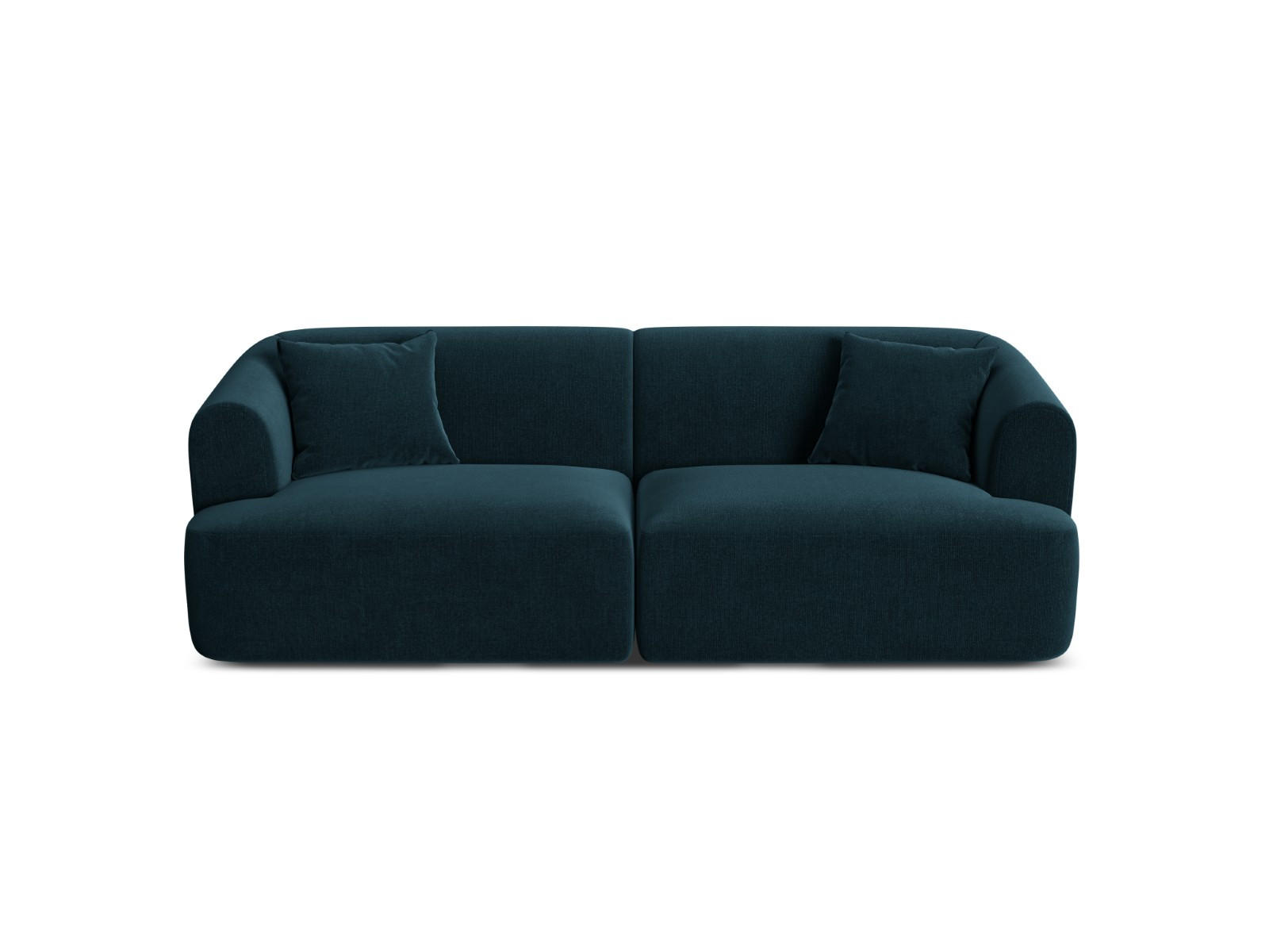 Cosmopolitan Design Modulares-Sofa Petrol 90x70x220 cm
