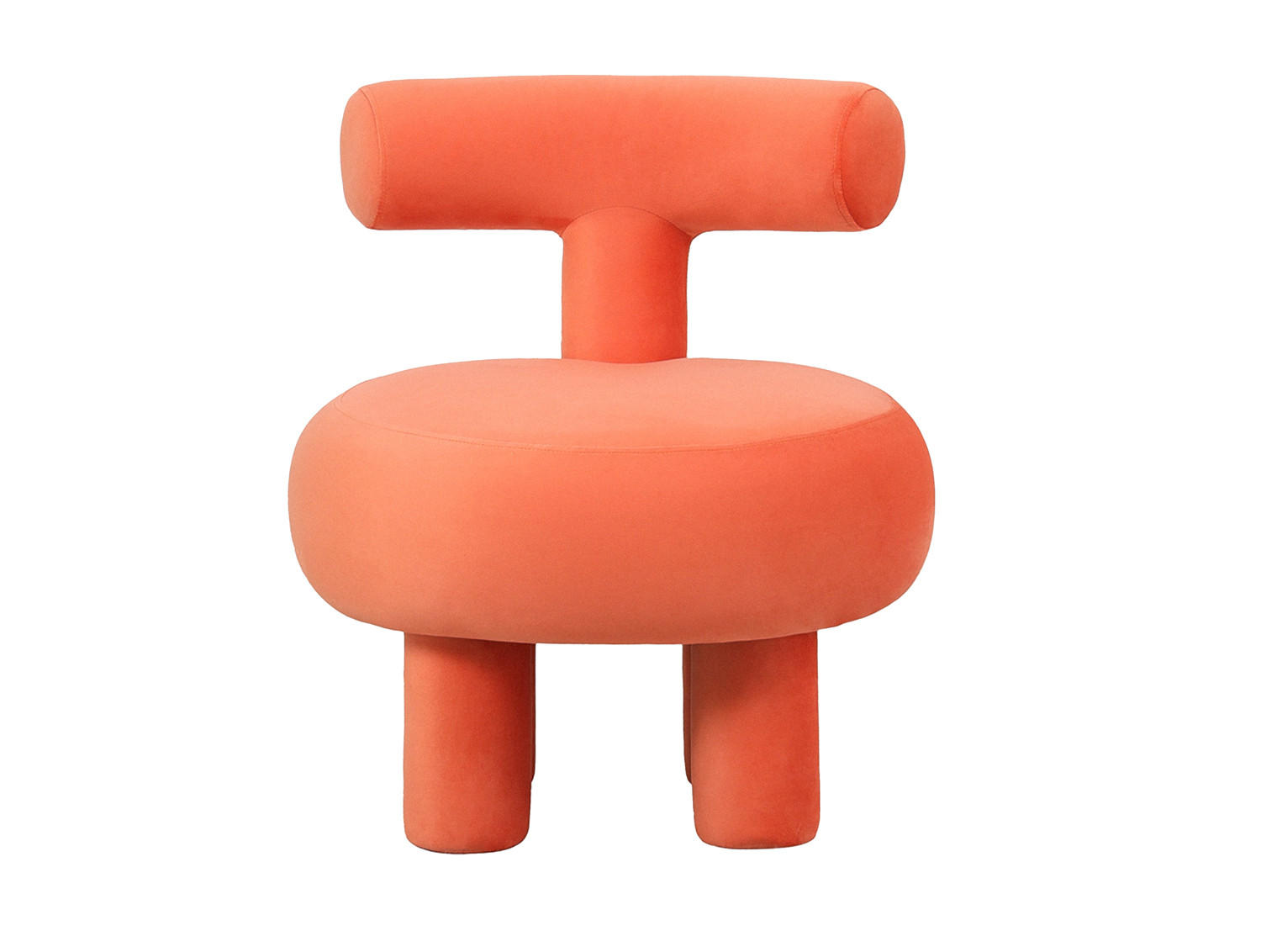 SESSEL Abrazo 58/58/67 cm - Orange, Textil (58/67/58cm) - Leitmotiv