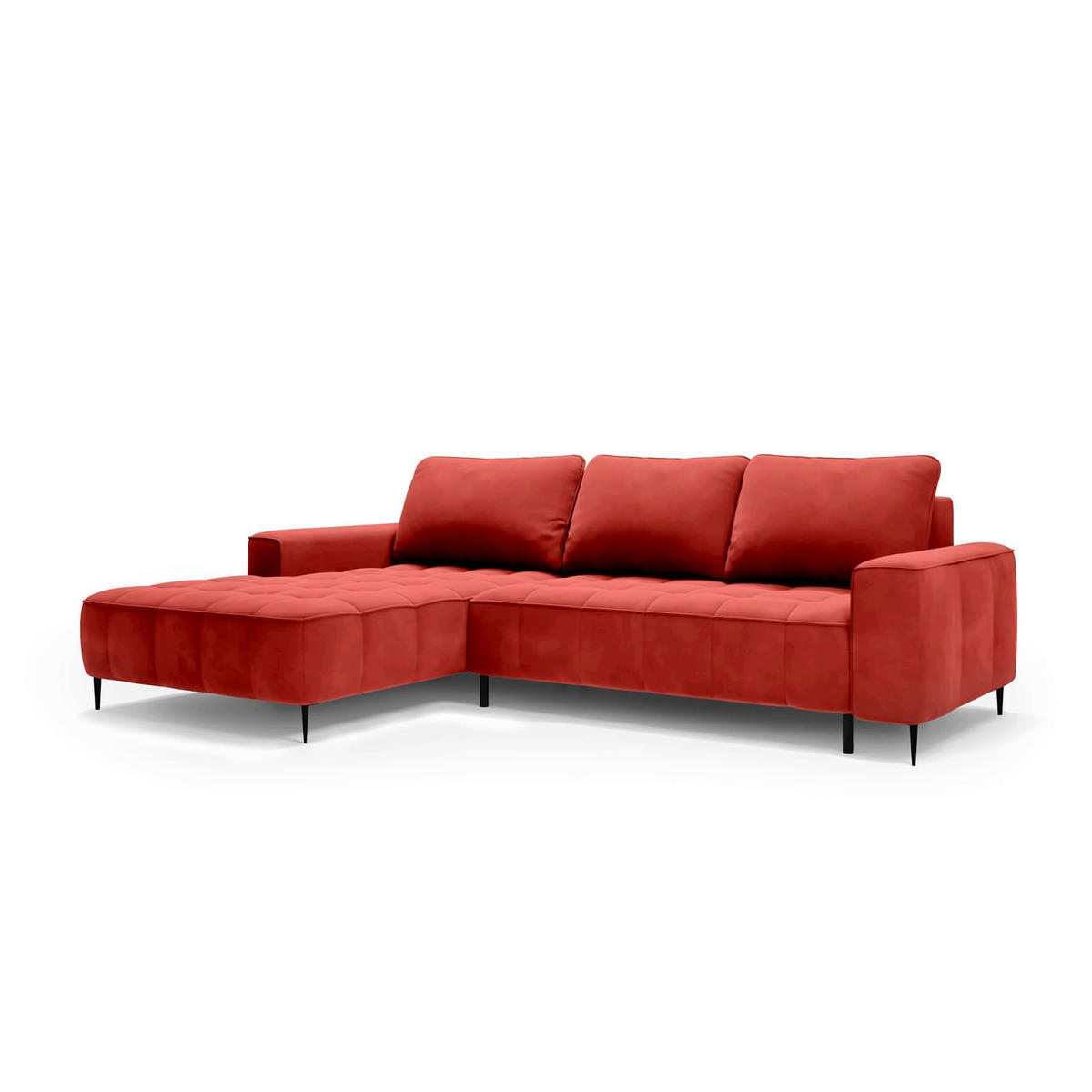 ECKSOFA Francessco Multicolor - Multicolor, Textil (280/90/166cm) - Pillovely
