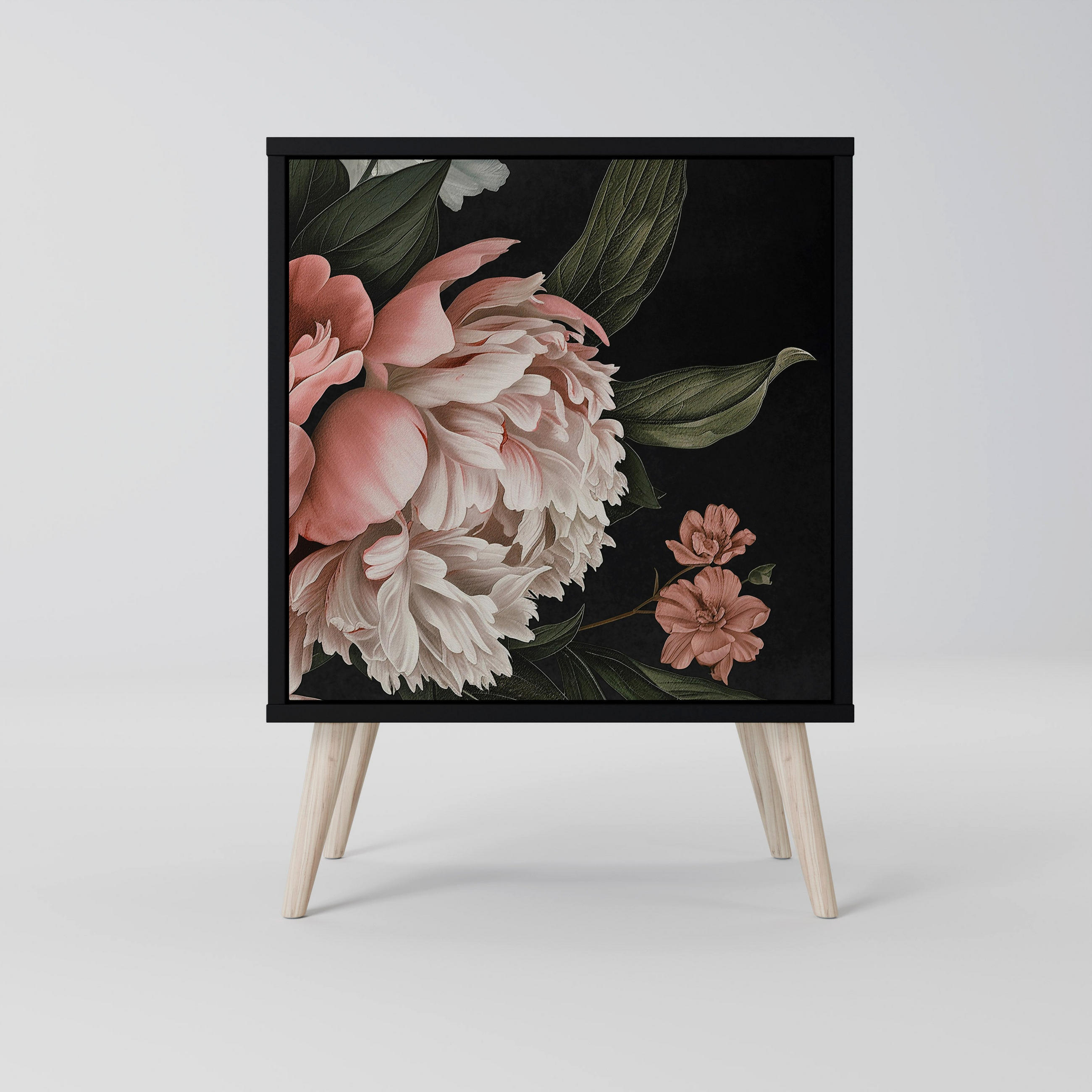 SpaceRebels Sideboard Schwarz 57.5x77.5x42 cm