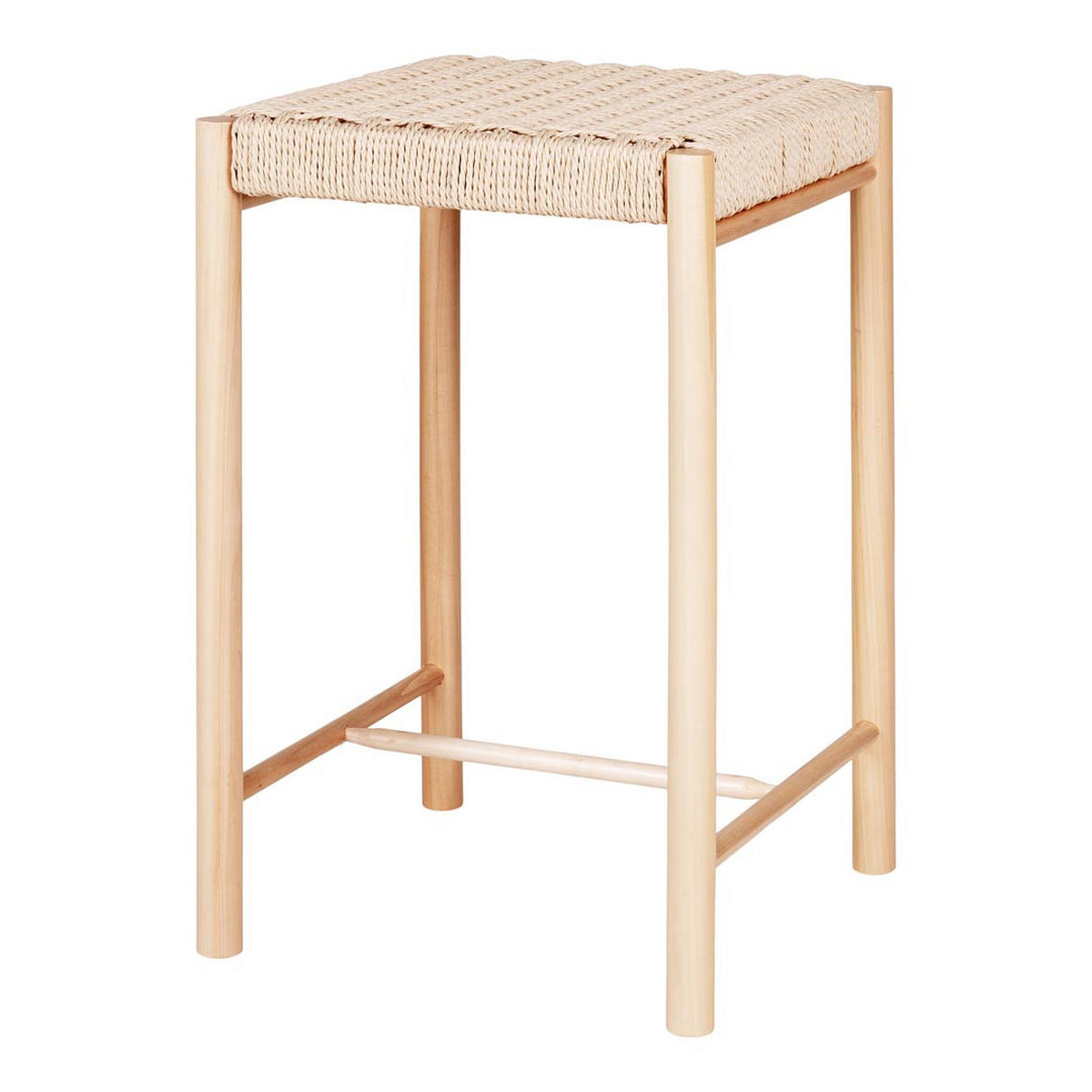 BARHOCKER natur - Braun, Holzwerkstoff (42/67/42cm) - ebuy24