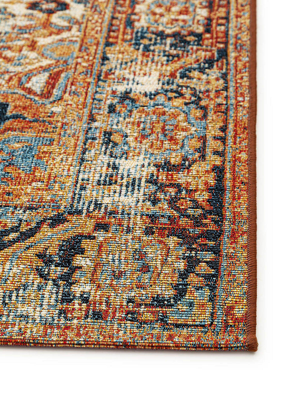 TEPPICH In- & Outdoor-Teppich Artis Bunt - Multicolor, Kunststoff/Textil (120/1cm) - KUNSTLOFT