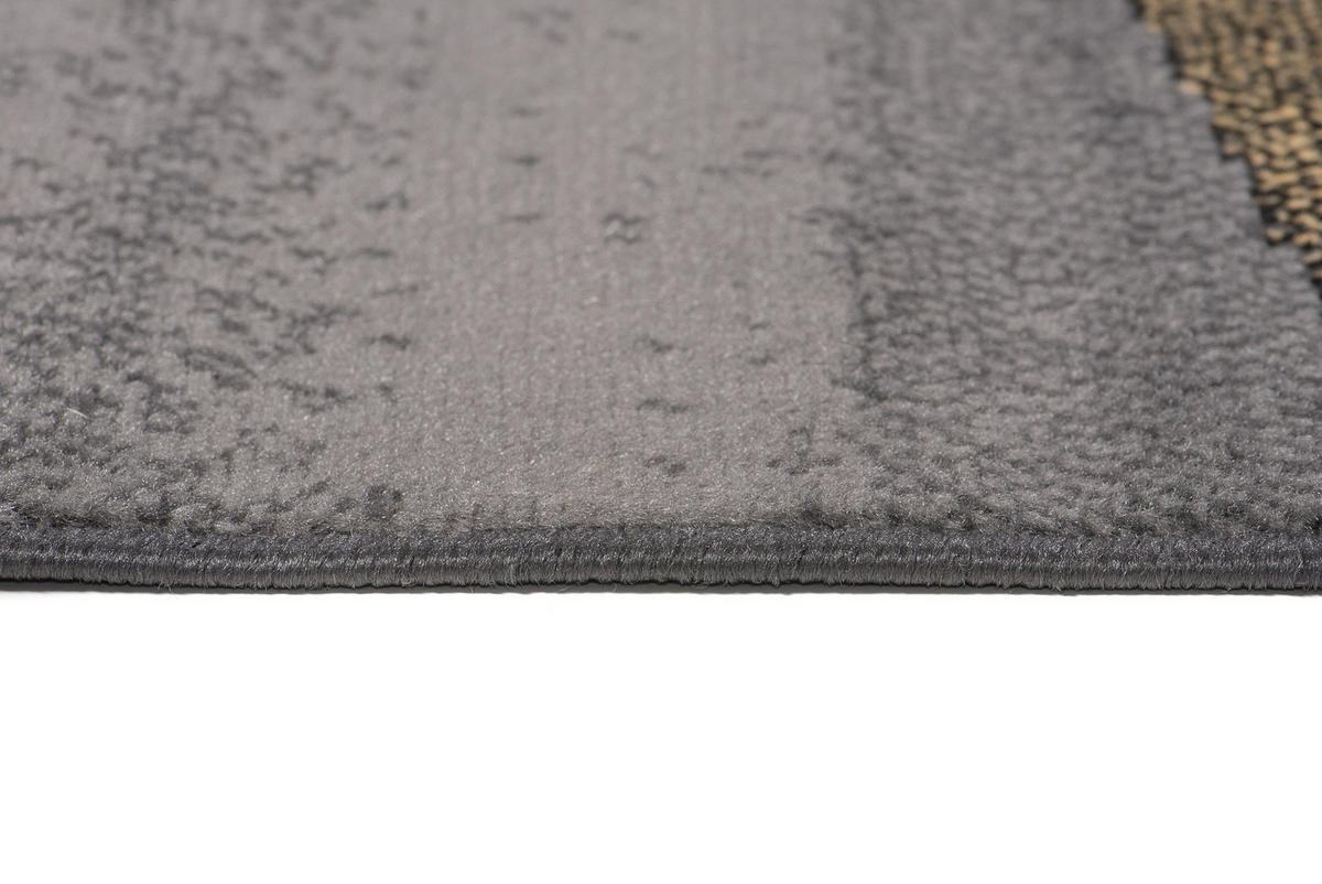TEPPICH MAYA Gelb Meliert Figuren 200/300 cm - Gelb, Textil (200/300cm) - Tapiso
