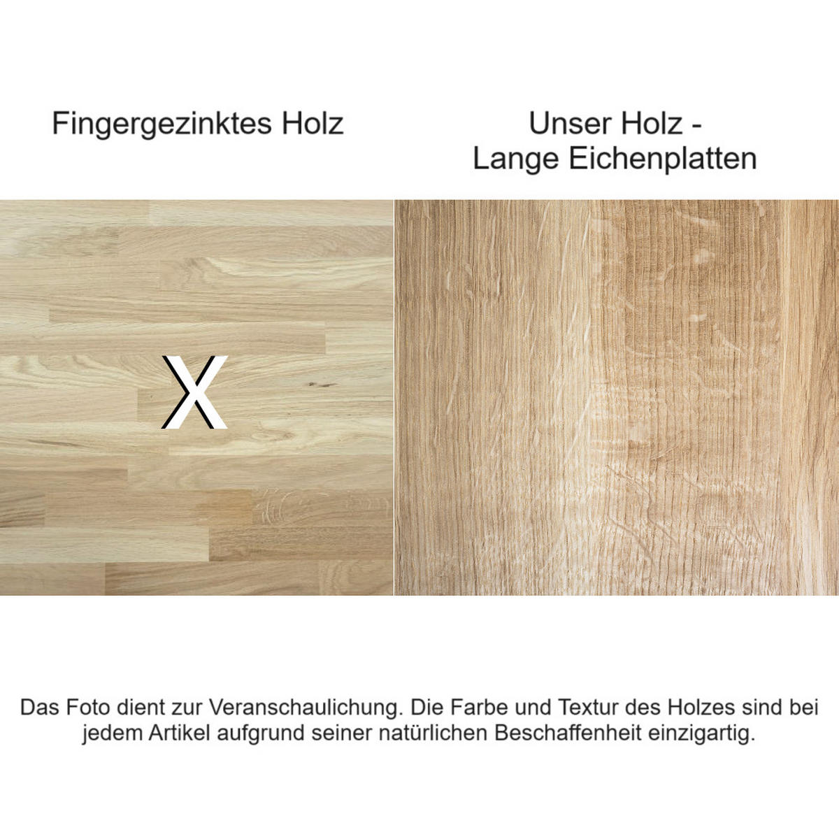 NACHTTISCH Emma, Eiche, schwarze Schublade, 38/40/50 cm - Honigeiche/Eichefarben, Holz (40/50/38cm) - WOODEK