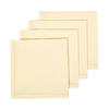 STOFFSERVIETTEN 4er-Set creme 45/45 cm, 100% Baumwolle - Creme, Textil (45/45cm) - Homescapes