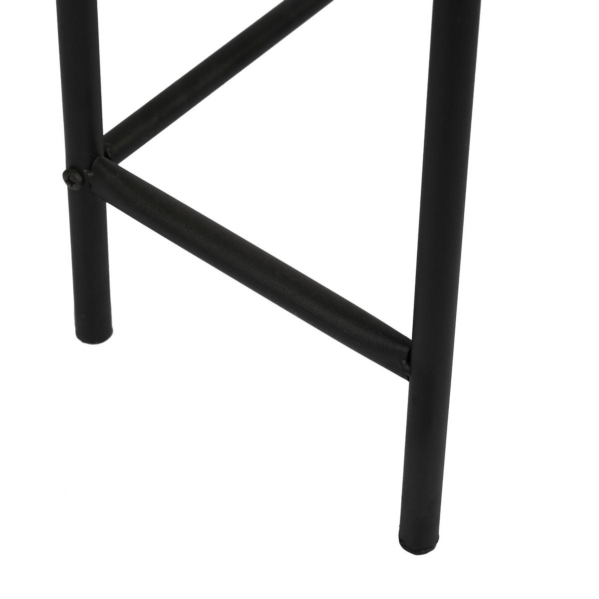 BADEZIMMERREGAL Nordborg - Schwarz, Metall (52.5/161/24.5cm) - [en.casa]