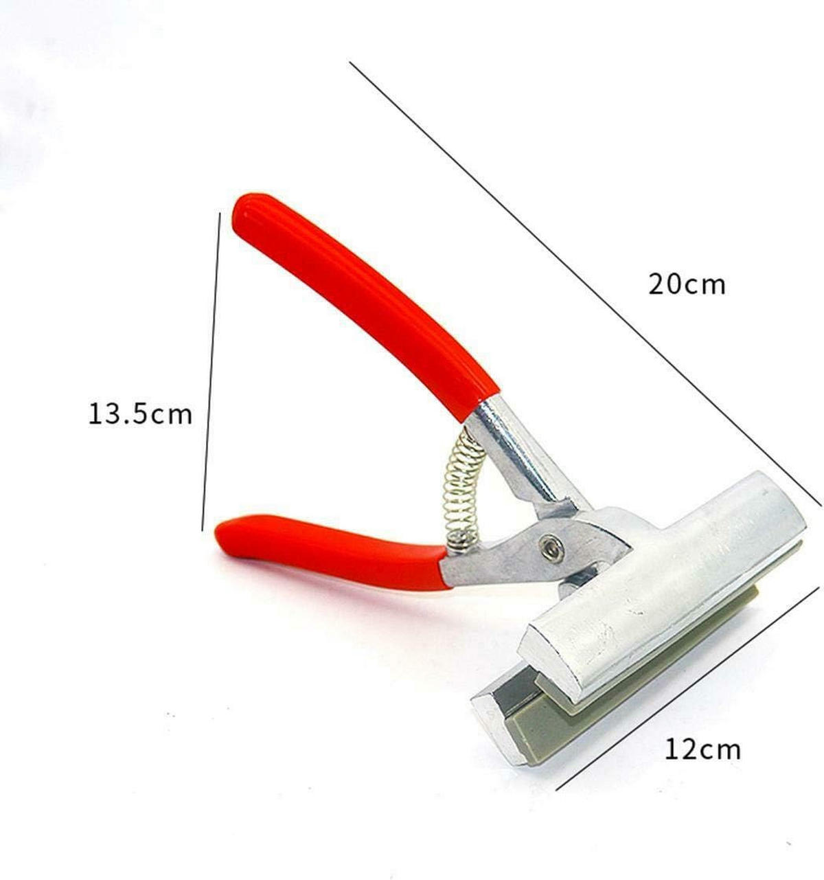 LEINWANDKLEMME - 12 cm - Eine Metallklemme zum Spannen von Leinwänden. - Multicolor, Metall (20/1/1cm)