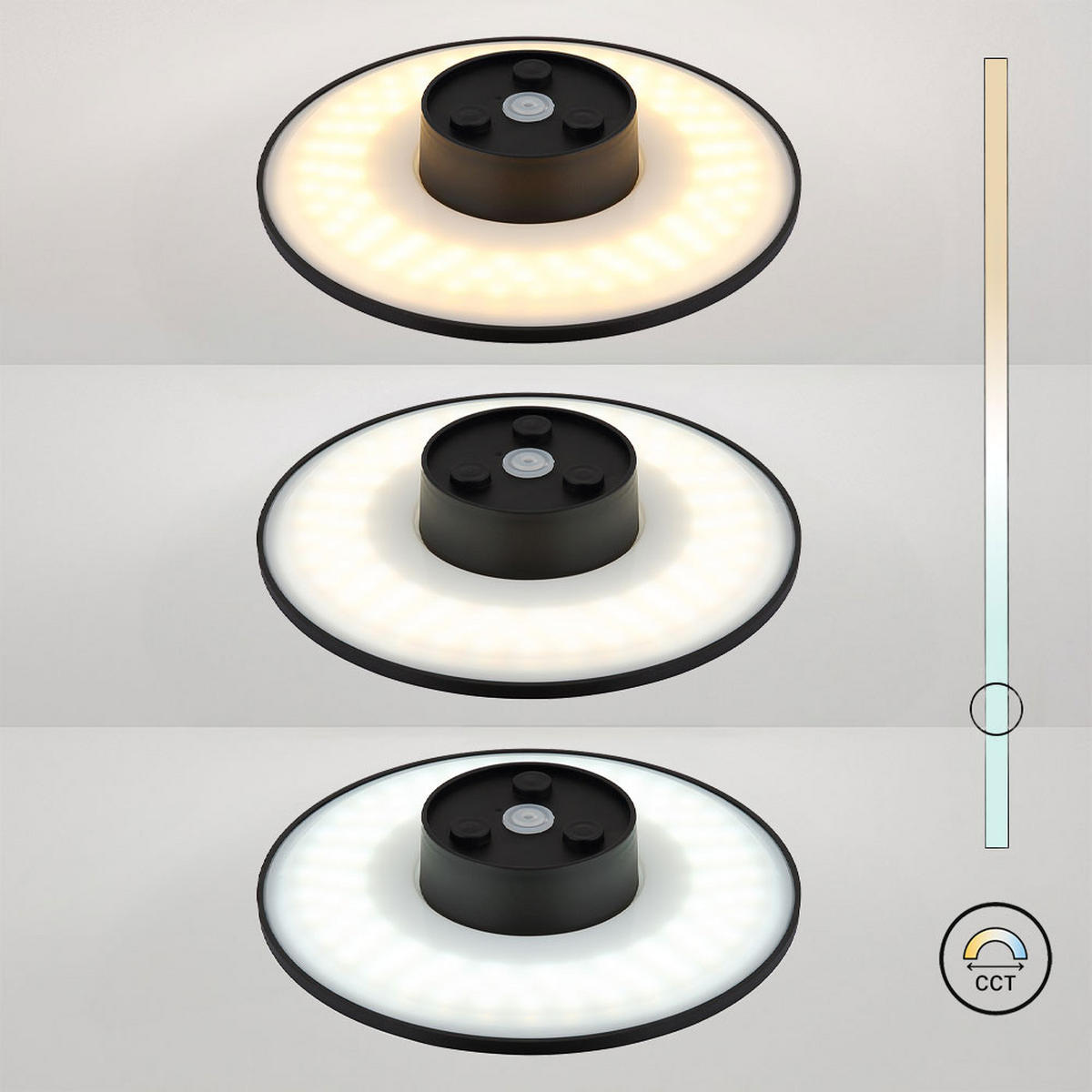 LED AUSSENLEUCHTE Lamont Schwarz - Schwarz, Kunststoff (25.2/4.8/25.2cm) - Globo Lighting