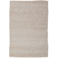 KURZFLORTEPPICH handgewebt GLAVEN, Bouclé-Struktur, Creme, 120 x 170 cm - Beige, Textil (120/170cm) - KADIMA DESIGN