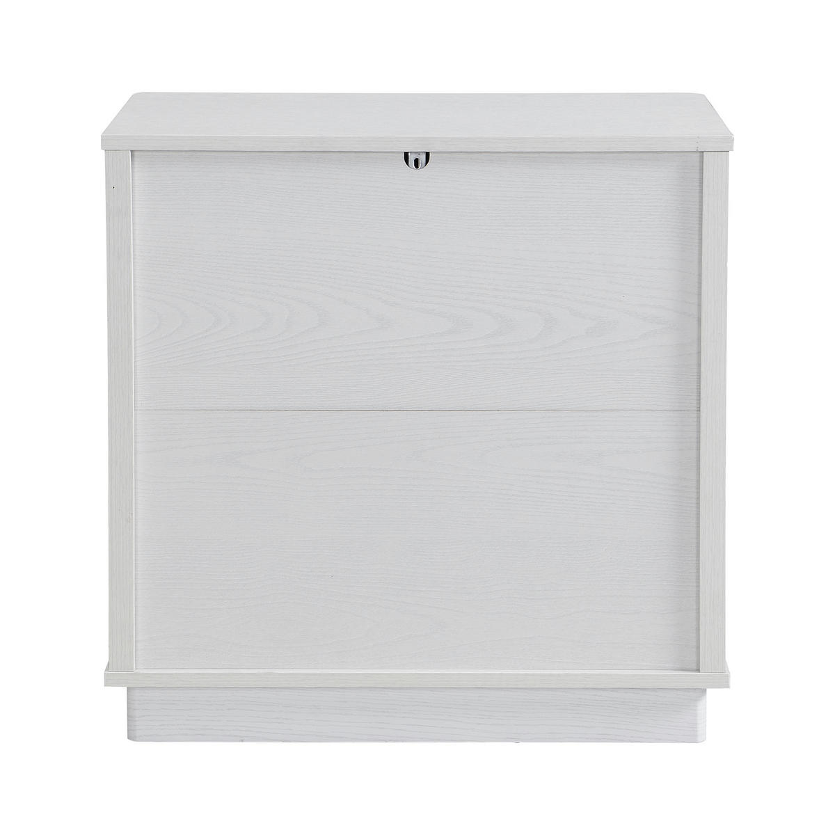 SCHUHSCHRANK DE-37675 60/40/61 cm mit 2 Türen Weiß - Weiß, Holzwerkstoff (60/61/40cm) - ComfortXL
