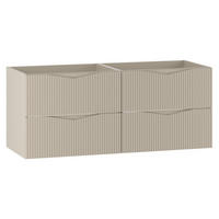 WASCHTISCHUNTERSCHRANK 120cm Tao Kaschmir - Beige, Holzwerkstoff (120/50/46.5cm) - Petits-meubles