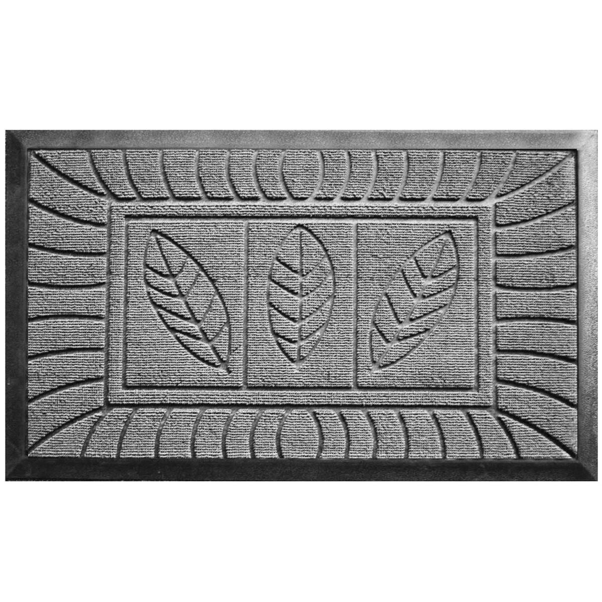 FUSSMATTE 45/75 cm Grau - Grau, Kunststoff (75/45cm) - Douceur d´intérieur
