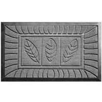 FUSSMATTE 45/75 cm Grau - Grau, Kunststoff (75/45cm) - Douceur d´intérieur