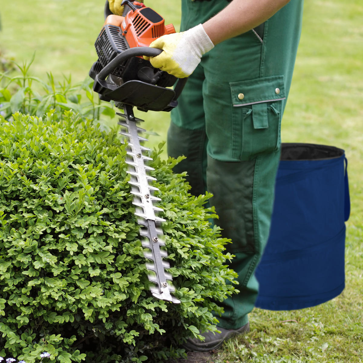 3XLAUBSACK - Blau, Textil (46/47/46cm) - Relaxdays