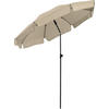 SONNENSCHIRM 180/180/127 cm - Beige, Kunststoff (180/180cm) - FARE