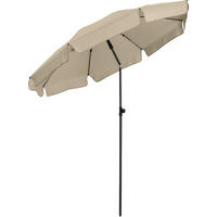 SONNENSCHIRM 180/180/127 cm - Beige, Kunststoff (180/180cm) - FARE