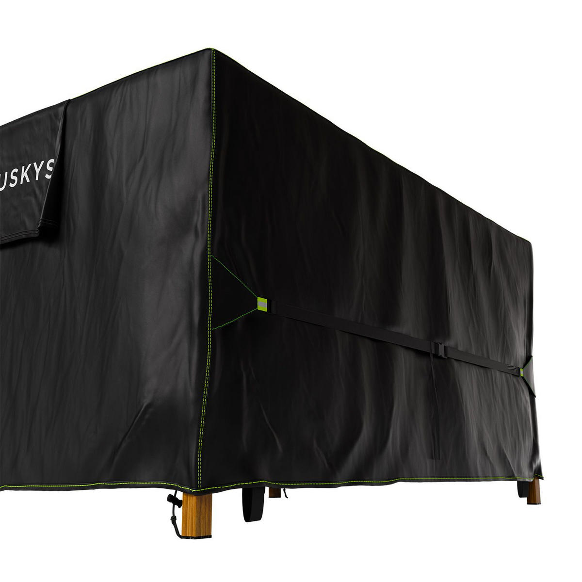 GARTENMÖBELABDECKUNG CoverSafe Pro schwarz - Schwarz, Kunststoff (100/75/160cm) - Juskys