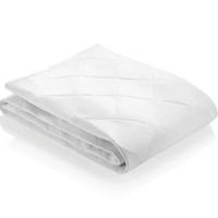 MATRATZENSCHONER LUXURY BEDDING, Baumwolle, 160/200 cm - Weiß, Textil - WOODEK