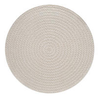 WAREGEM 627 CREME 200D - Creme, Kunststoff (200/200cm) - Paco Home