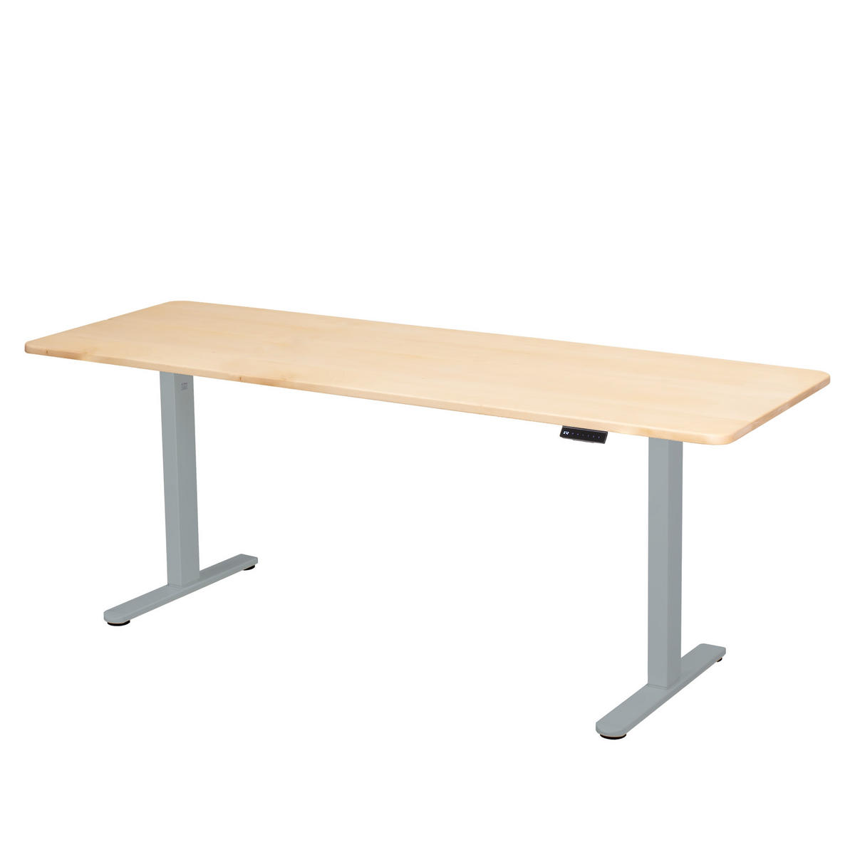 TISCHGESTELL HÖHENVERSTELLBAR LIFT S5 silber - Grau, Metall (68/180/118cm) - Albatros