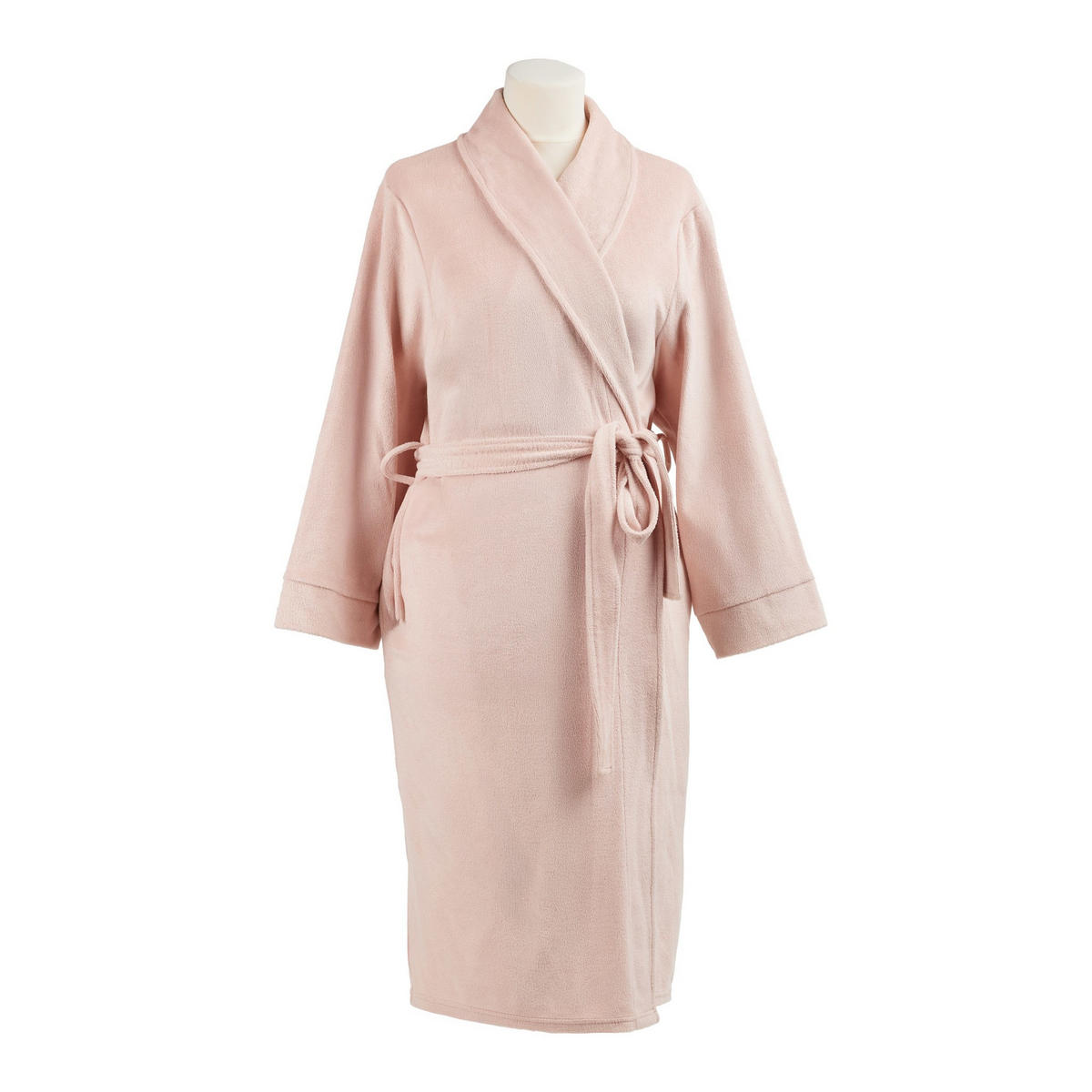 BADEMANTEL MIT BAUMWOLLE Polina - Rosa, Textil (Einheitsgrößenull) - home&you