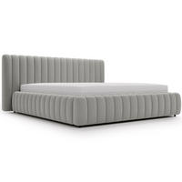 POLSTERBETT Bliss 200x200 Grau - Grau, Textil (200/200cm) - Graingold