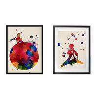 POSTER Set Mit 2 Der Kleine Prinz 30X40cm Rahmenlos - Klar, Papier (30/5/40cm) - Nacnic