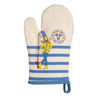KÜCHENHANDSCHUH Apéro Breton ekrü 18 x 28 cm - Weiß, Textil (18/28cm) - Winkler