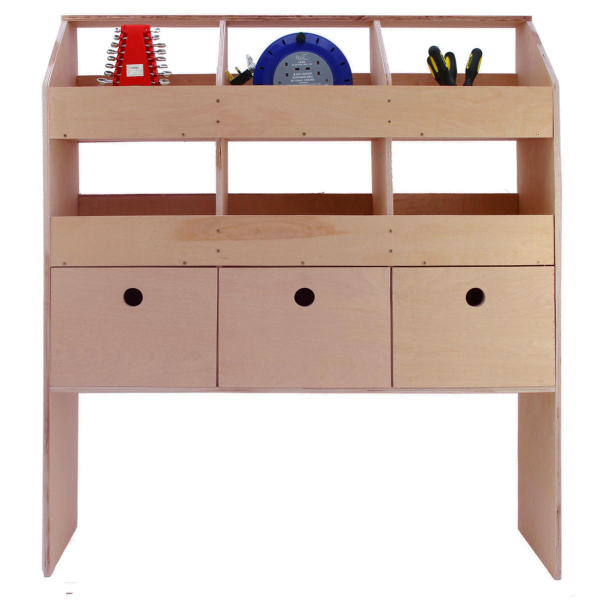 AUTO-REGAL Universal - Braun, Holzwerkstoff (102/120/30cm) - Monstershop