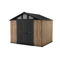 GARTENHAUS Summit - Eichefarben, Kunststoff (243/251/305cm) - Keter
