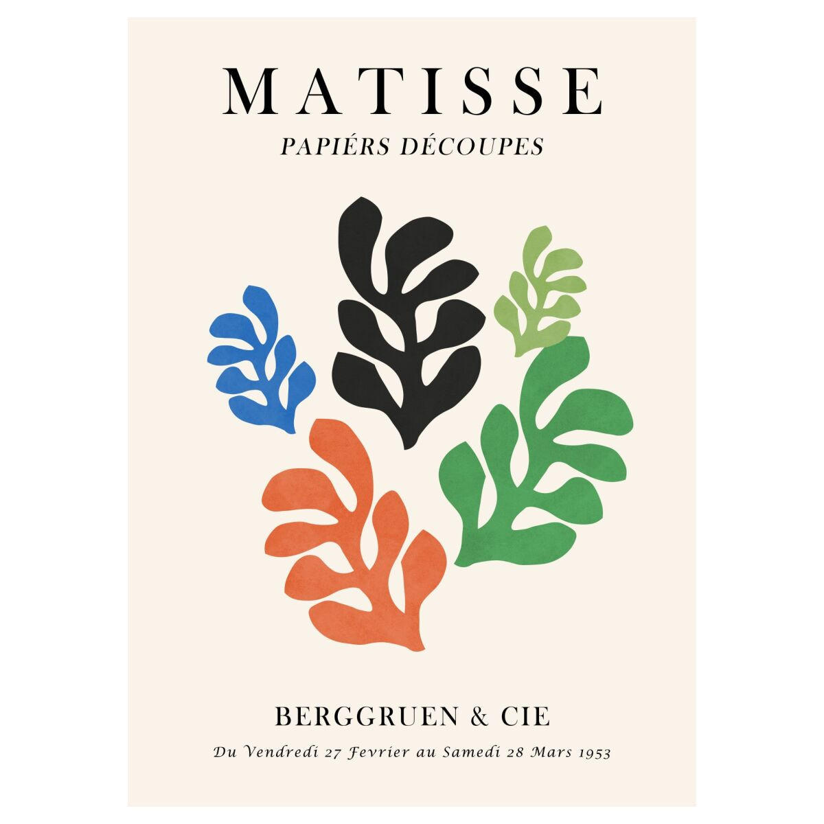 POSTER Vitor Costa - Matisse floral Poster 7 - Multicolor, Papier (30/40/0.1cm) - Poster&Frame