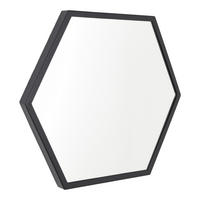 WANDSPIEGEL Hexi Messing - Messingfarben, Metall (46/41/4cm) - LOFT42