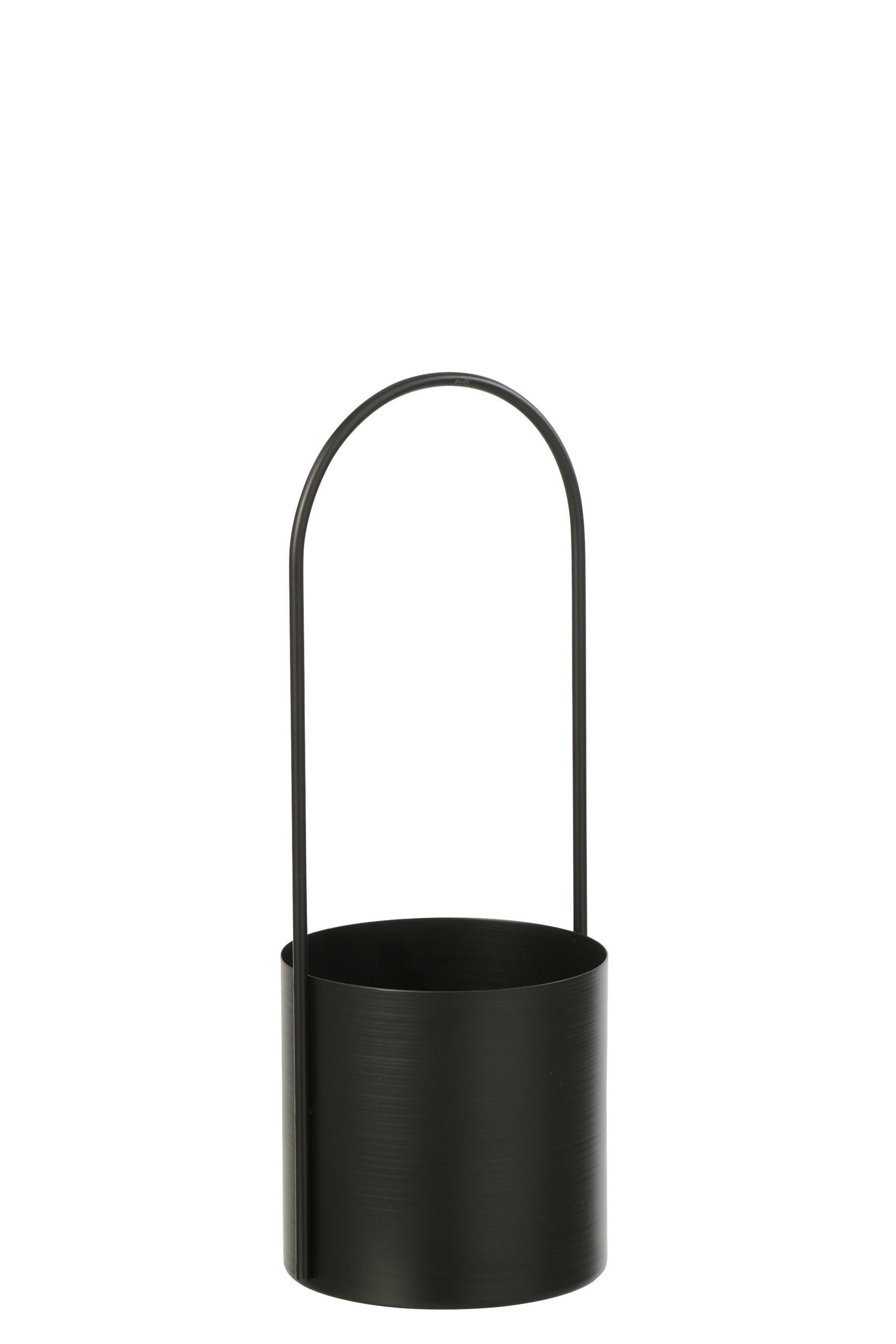 J-Line Blumentopf Schwarz 36 cm