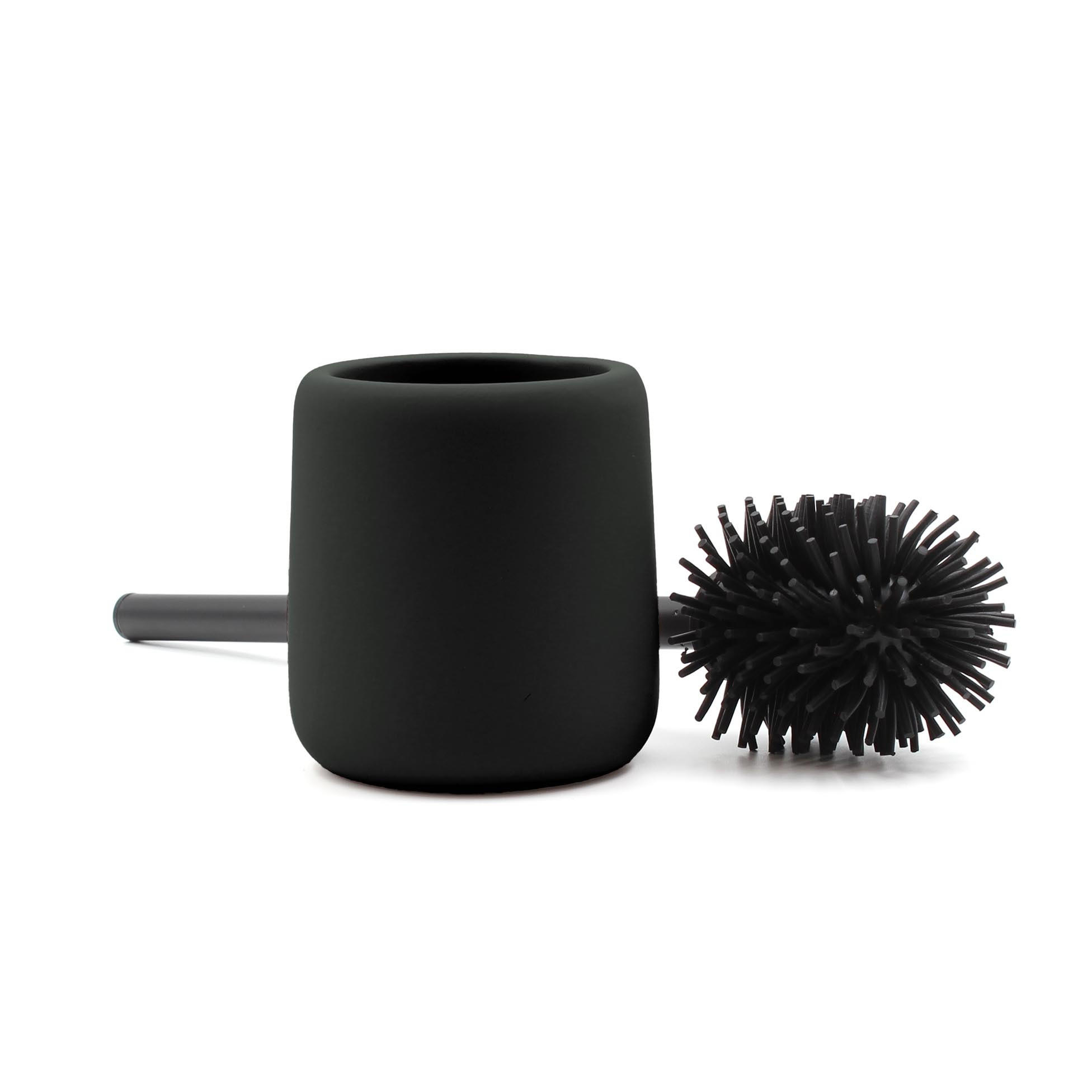 WC-BÜRSTE Ceralie 38,5 cm - Schwarz, Keramik (10.5/38.5/10.5cm) - Douceur d´intérieur