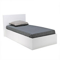 BETT MADRID 90x190 mit Lattenrost - Weiß - Weiß, Holzwerkstoff (90/190cm) - Weber Industries
