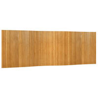 PARAVENT Natur Breite 600 Cm Höhe 165 Cm Bambus - Braun, Holz (0.2/165/600cm) - vidaXL