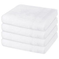 HANDTUCH Rubin 4er-Set - Weiß, Textil (50/100cm) - Ross
