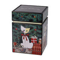 TEEDOSE Rosina Wachtmeister - Buon Natale, Metall, Bunt, 600 ml - Multicolor, Metall (7.5/11/7.5cm) - Goebel