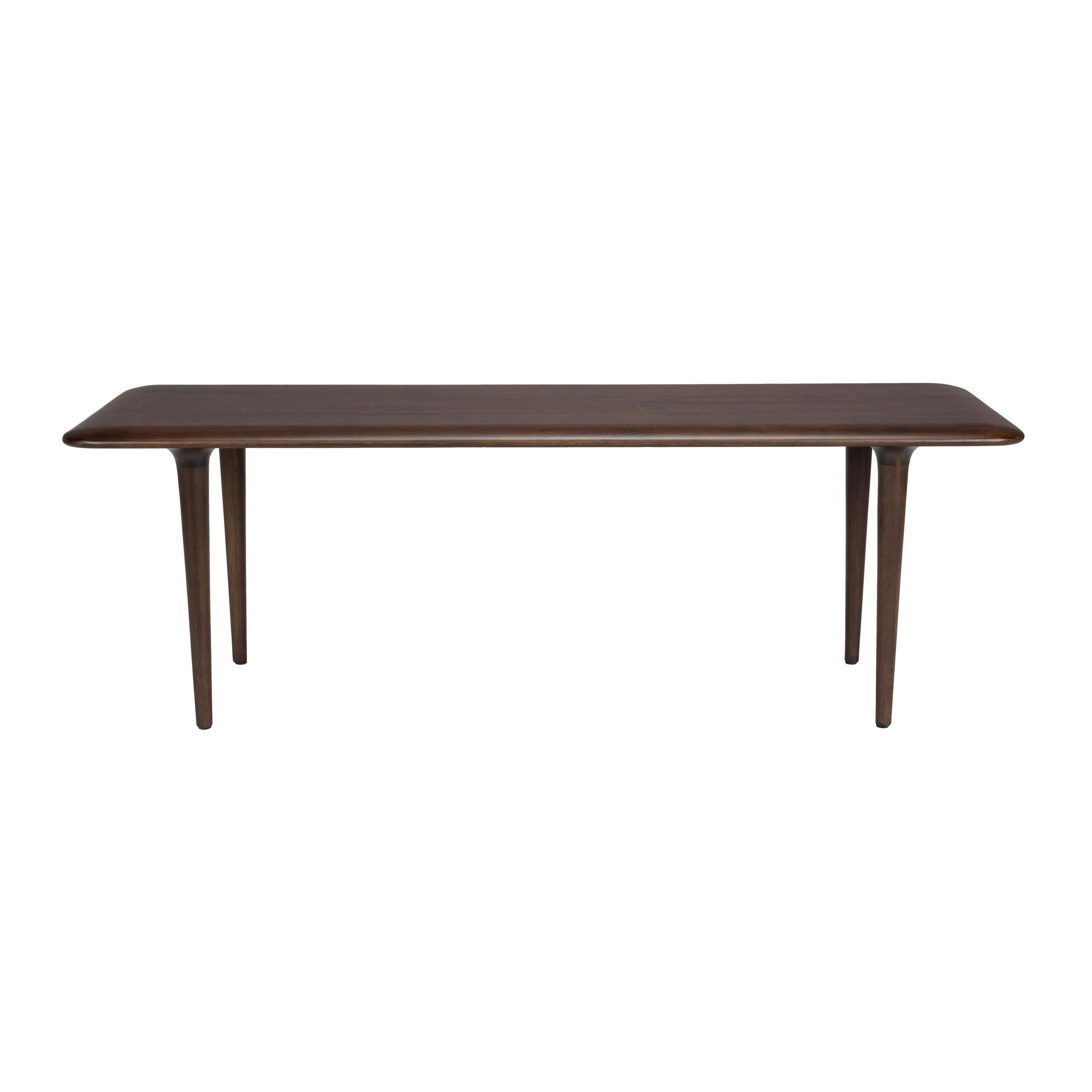 COUCHTISCH Elroy 110x38 cm Walnussfarbe - Braun, Holz (110/38/38cm) - Dutchbone