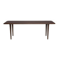 COUCHTISCH Elroy 110x38 cm Walnussfarbe - Braun, Holz (110/38/38cm) - Dutchbone