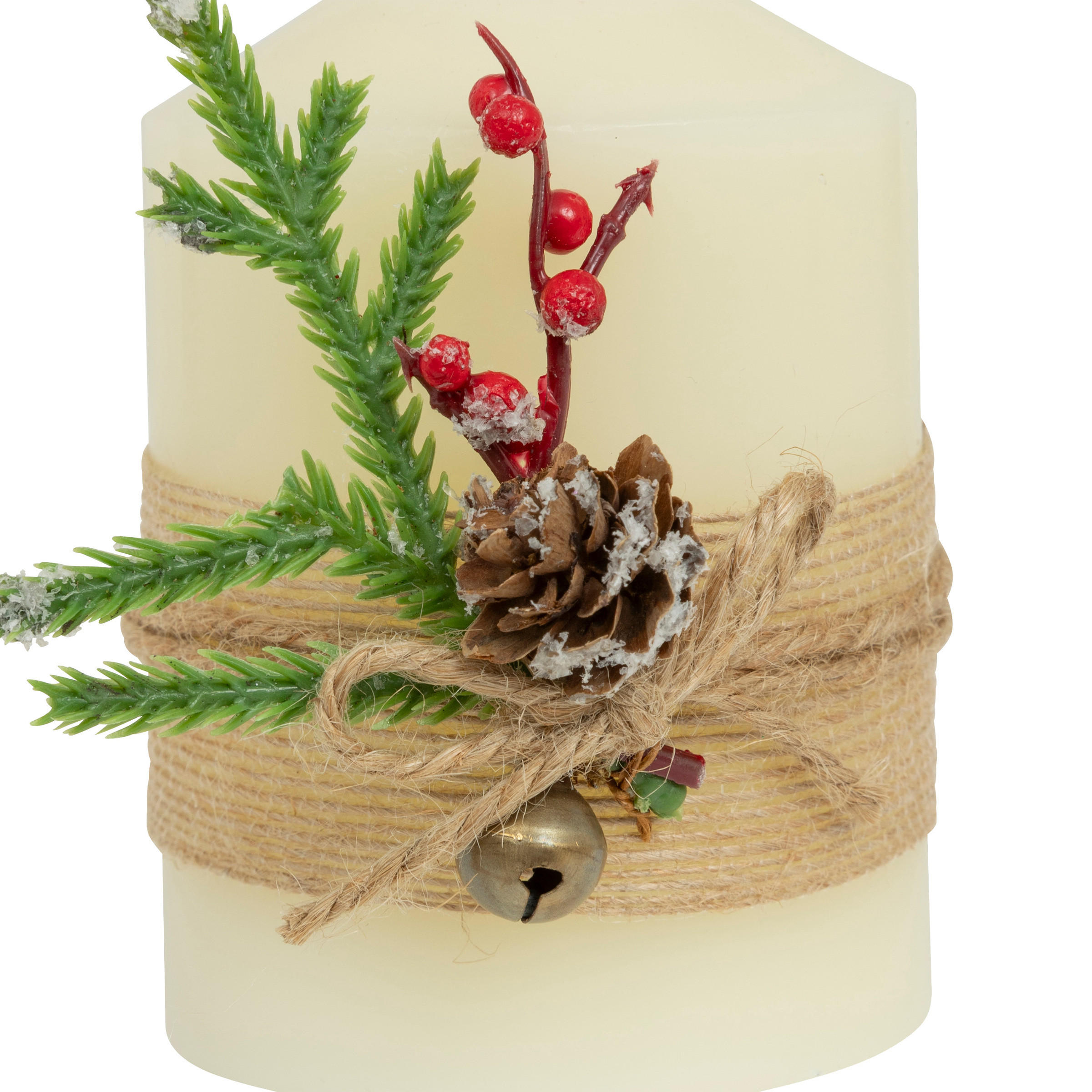 Thumbnail - Atmosphera Createur d´interieur Led-Paraffinkerze, Weiß, Kunststoff, 7.5x12.5x7.5 cm, Dekoration, Kerzen & Zubehör