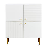 SIDEBOARD Weiß 80/36/90 cm - Weiß, Holzwerkstoff (80/90/36cm) - PANGIVO