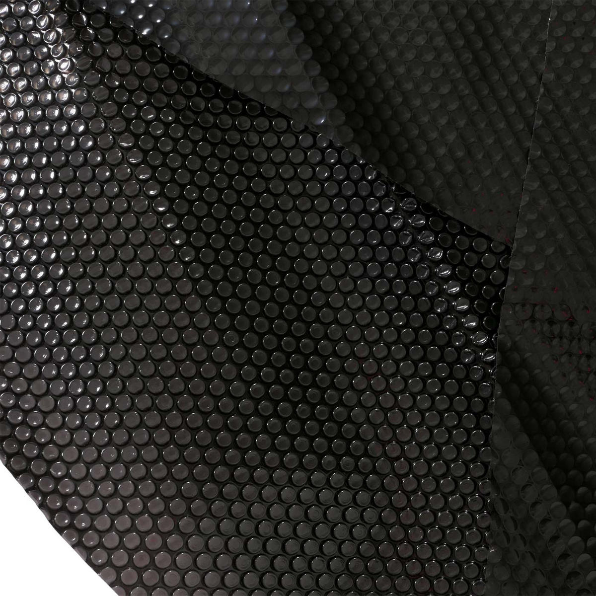 POOLABDECKUNG HxBxT 0,02x457x457cm rund 4,57m schwarz Stärke: 200 µm - Schwarz, Kunststoff (457/457cm) - PROREGAL