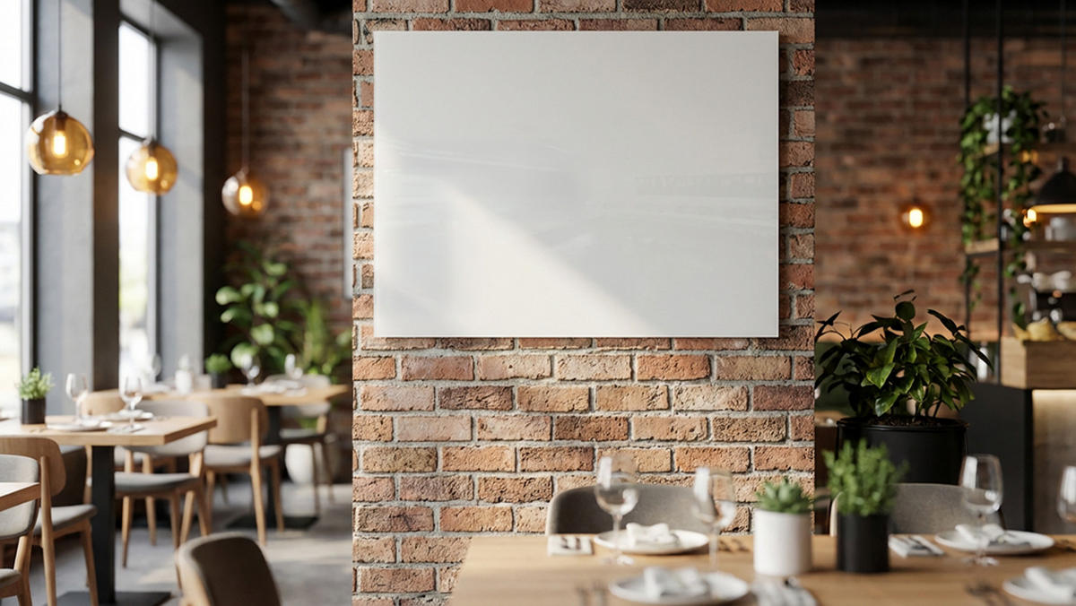 GLASBOARD Weiß 120x90cm - Weiß, Glas (120/90/0.7cm) - ALLboards